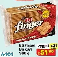 ETİ FİNGER BİSKÜVİ